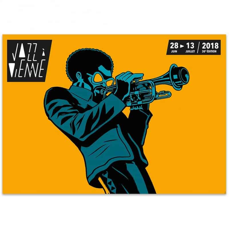 Affiche Jazz à Vienne 2018